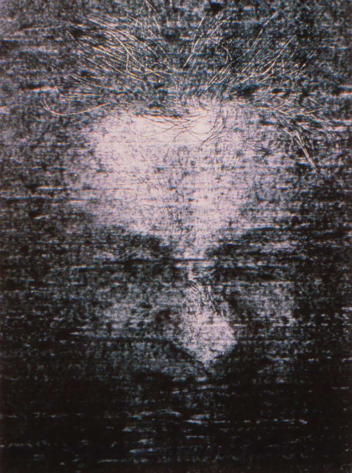 "Breathless Series," 2000, C-print. 7.5 x 12 inches.